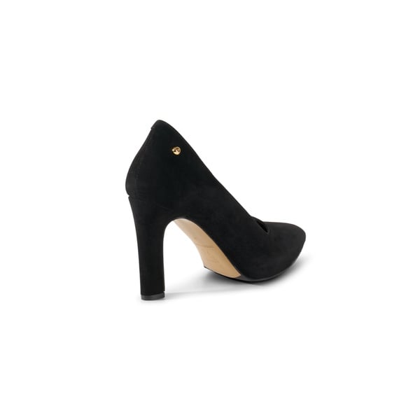 Jackie Pump - Black Suede 10 cm