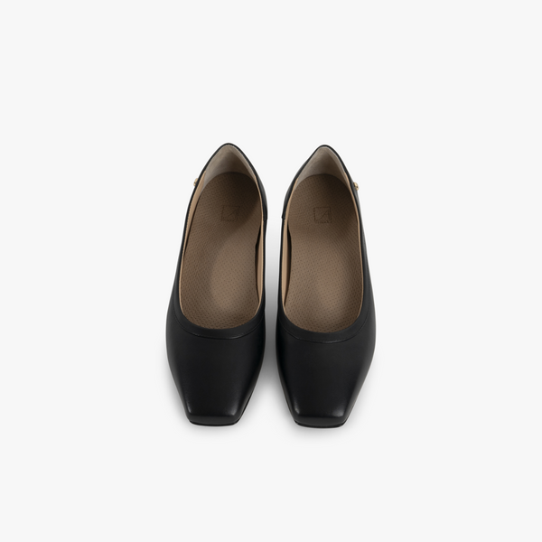 【PORTERNA】Amy flat shoes Amy Leather Ballet Flats | Orthopedic insoles | Stinaa.J