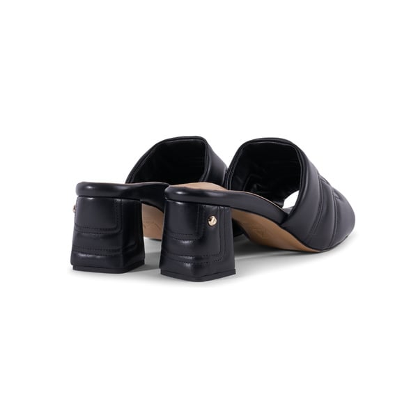 Maty Sandal 5 cm - Black Leather