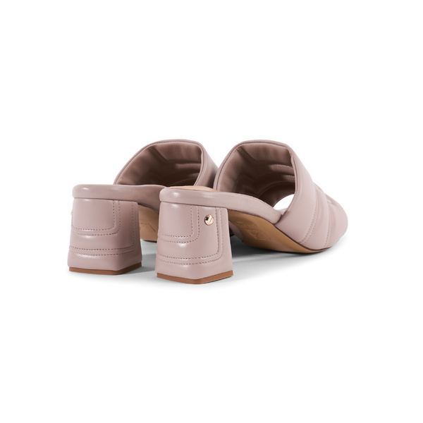 Maty Sandal 5 cm - Beige Leather