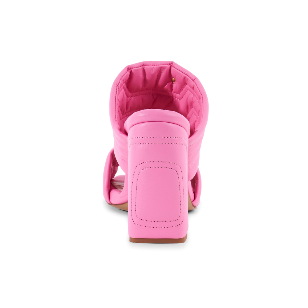 Maty Sandal 9 cm - Pink Leather