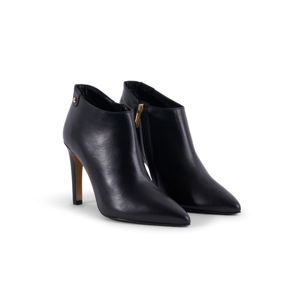 Ivy Boot - Black Leather 9 cm