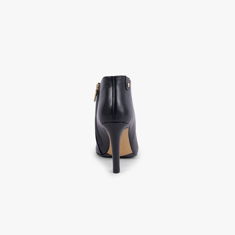 Ivy - Black Leather 9 cm