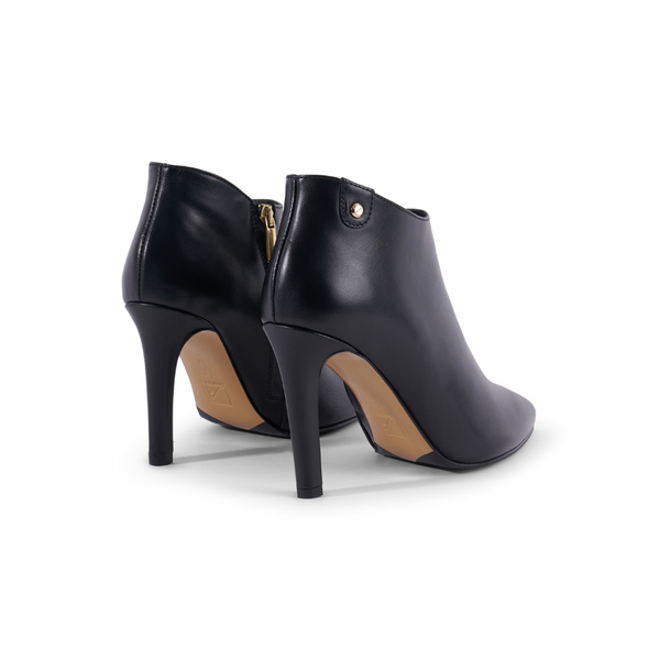 Ivy Boot - Black Leather 9 cm