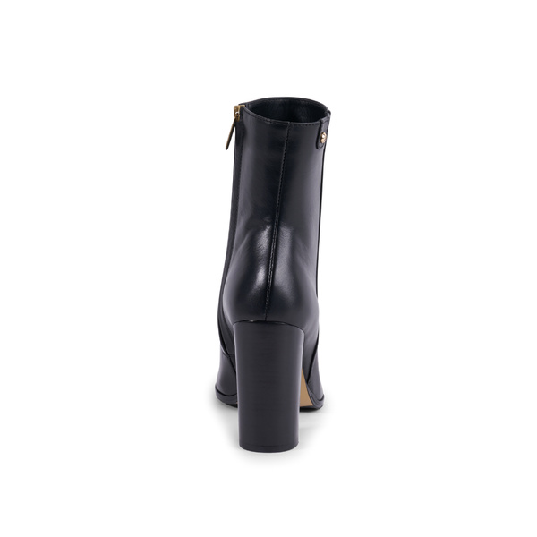 Lily Boot - Black Leather 9 cm