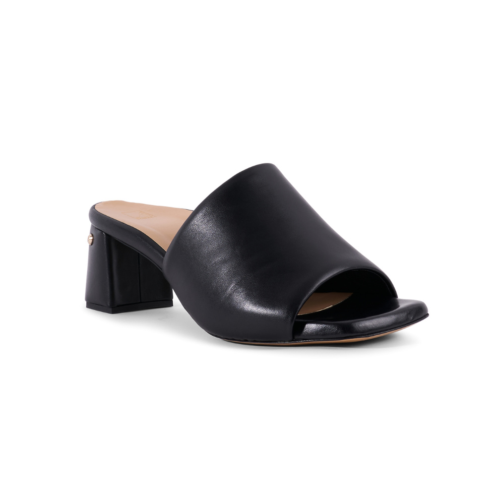 Sarah Sandal - Black Leather