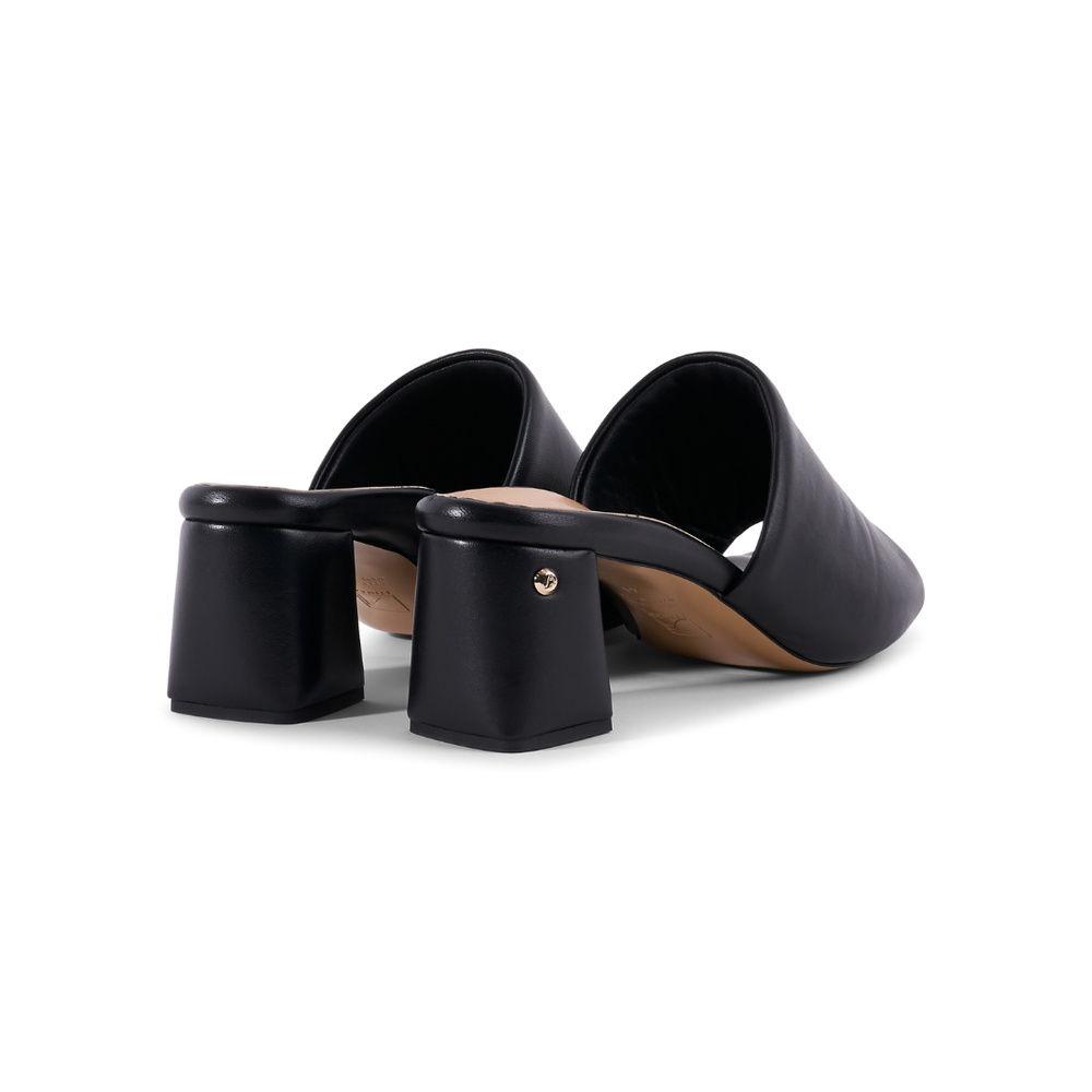 Sarah Sandal - Black Leather