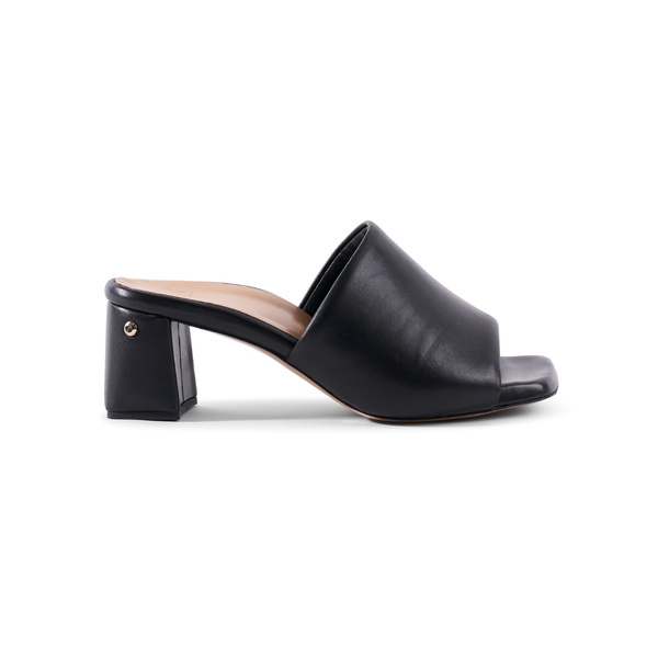 Sarah Sandal - Black Leather
