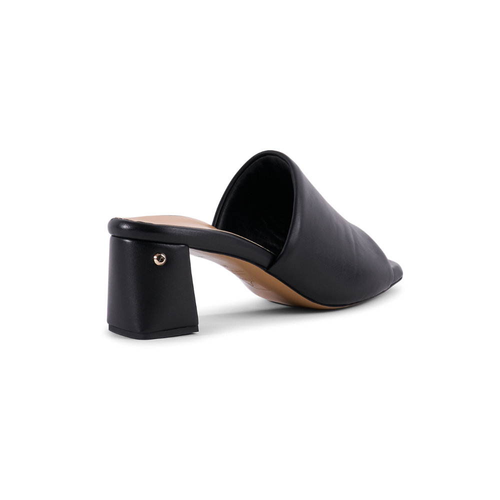 Sarah Sandal - Black Leather