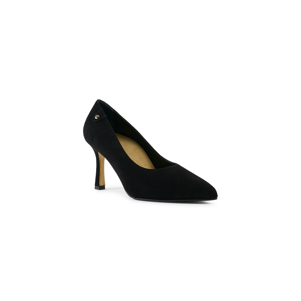 Maya Pump 9 Black Suede