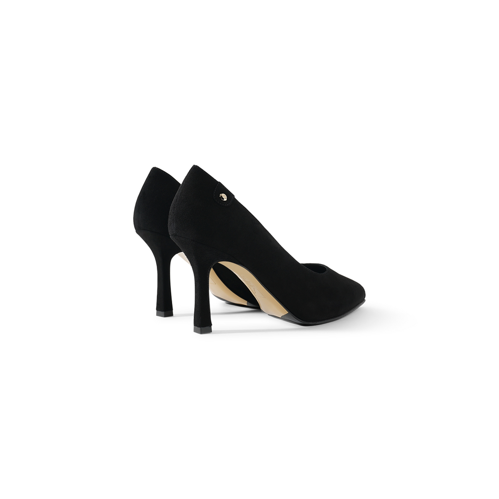 Maya Pump 9 Black Suede