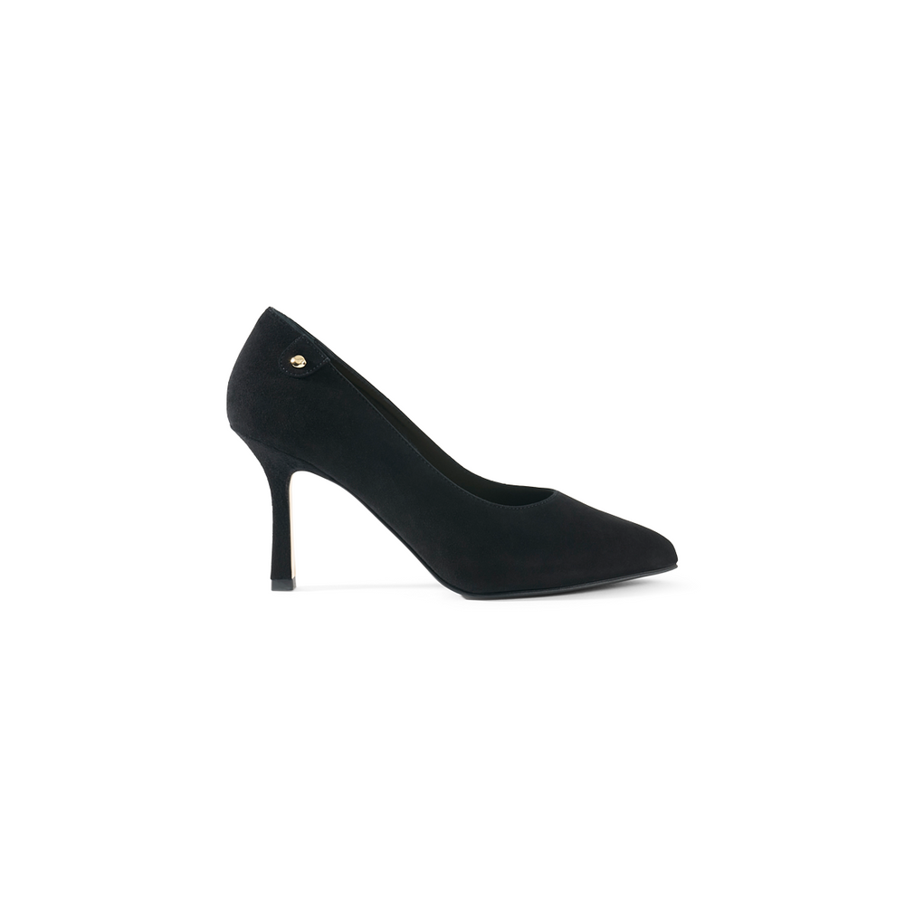 Maya Pump 9 Black Suede