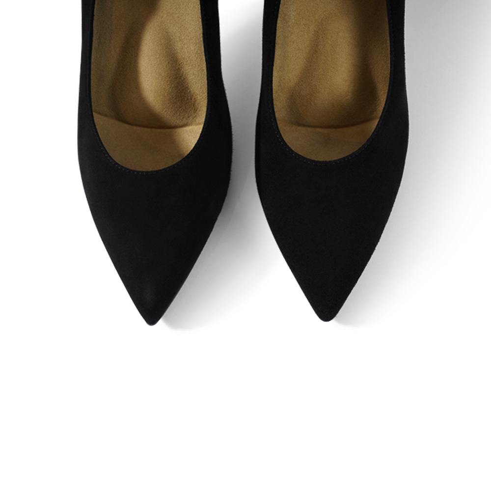 Maya Pump 9 Black Suede