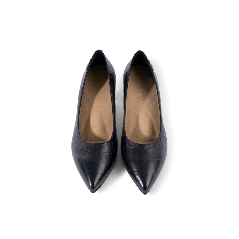 Maya Pump 9 Black Pattern