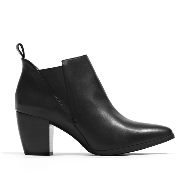 Hanna - Black leather