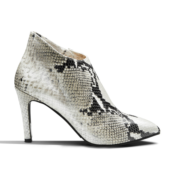 Linda - Grey Patterned