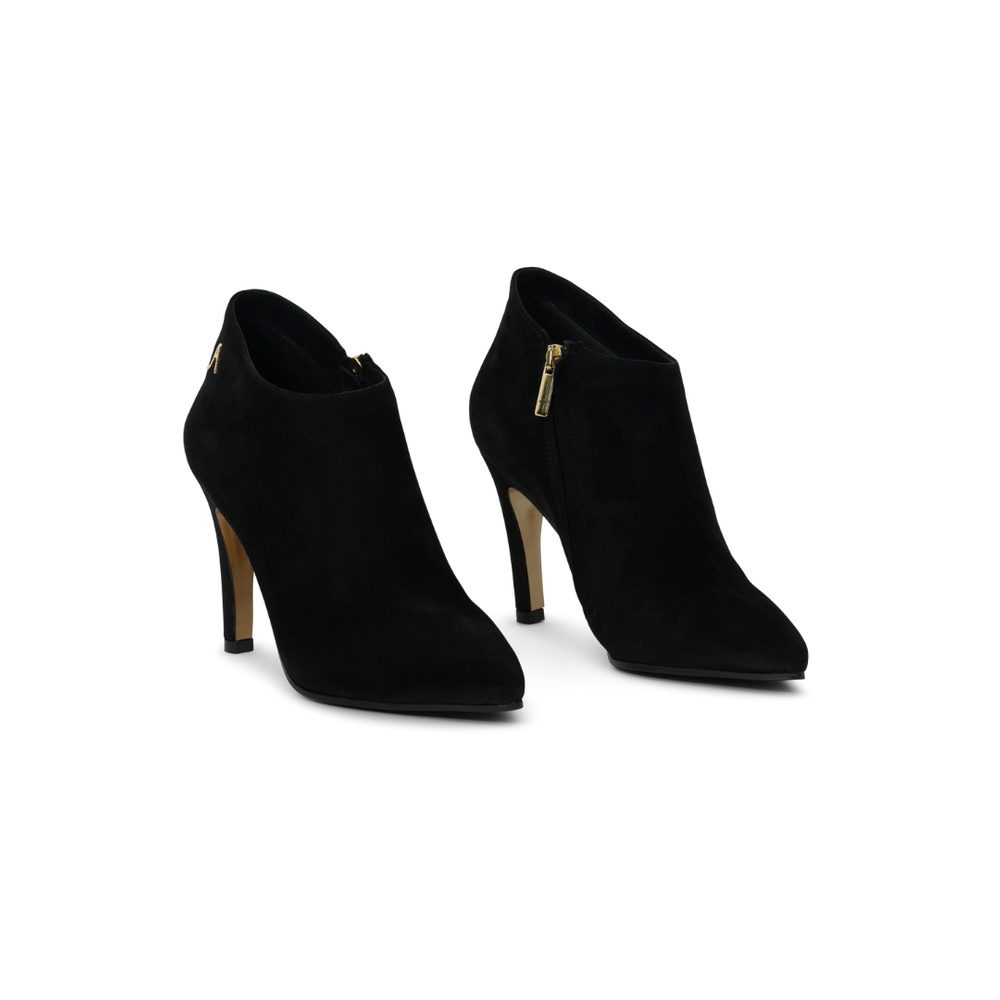 Linda Boot - Black Suede