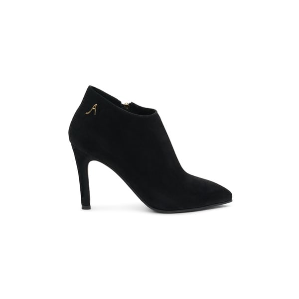 Linda Boot - Black Suede