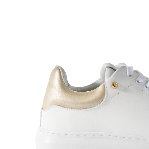 Nelly Sneaker - White Leather