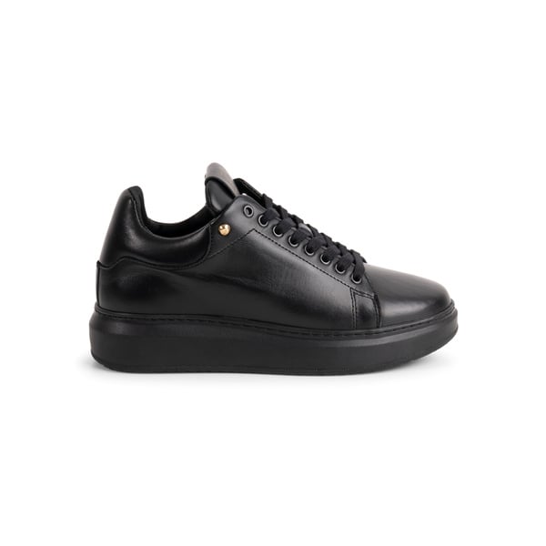Nelly - All Black Leather Sneakers | Stinaa.J Official Store