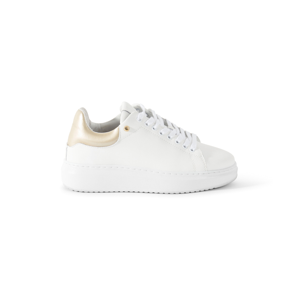 Nelly Sneaker - White Leather