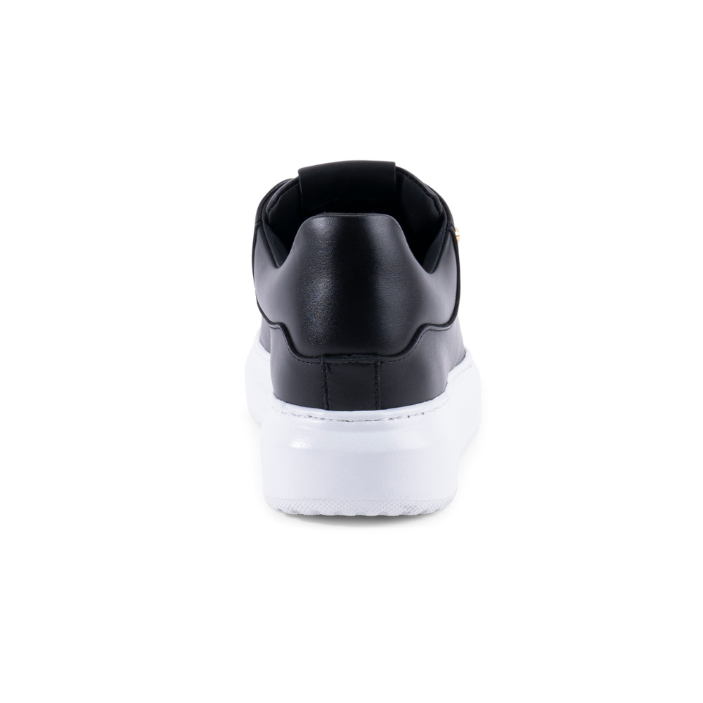Nelly Sneakers - Black With White Sole