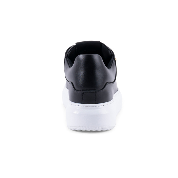 Nelly Sneakers - Black With White Sole
