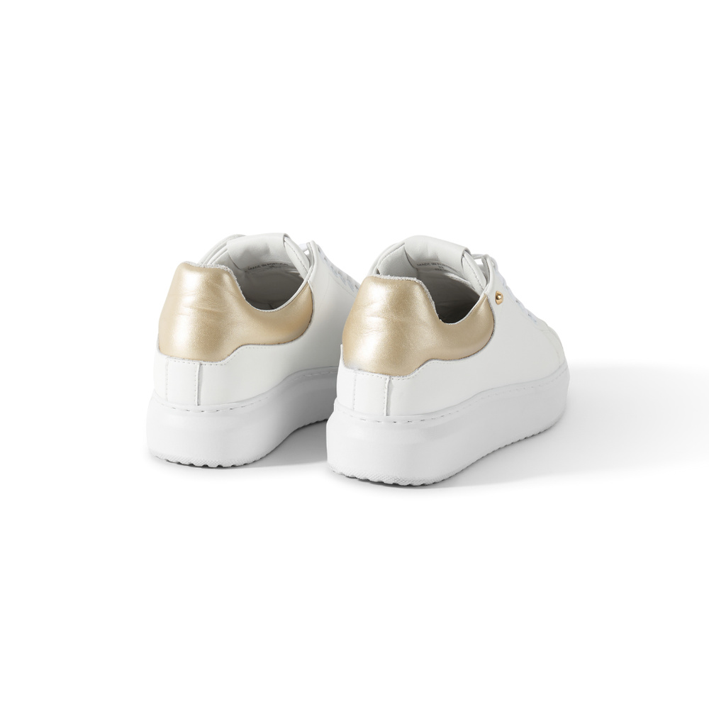 Nelly Sneaker - White Leather