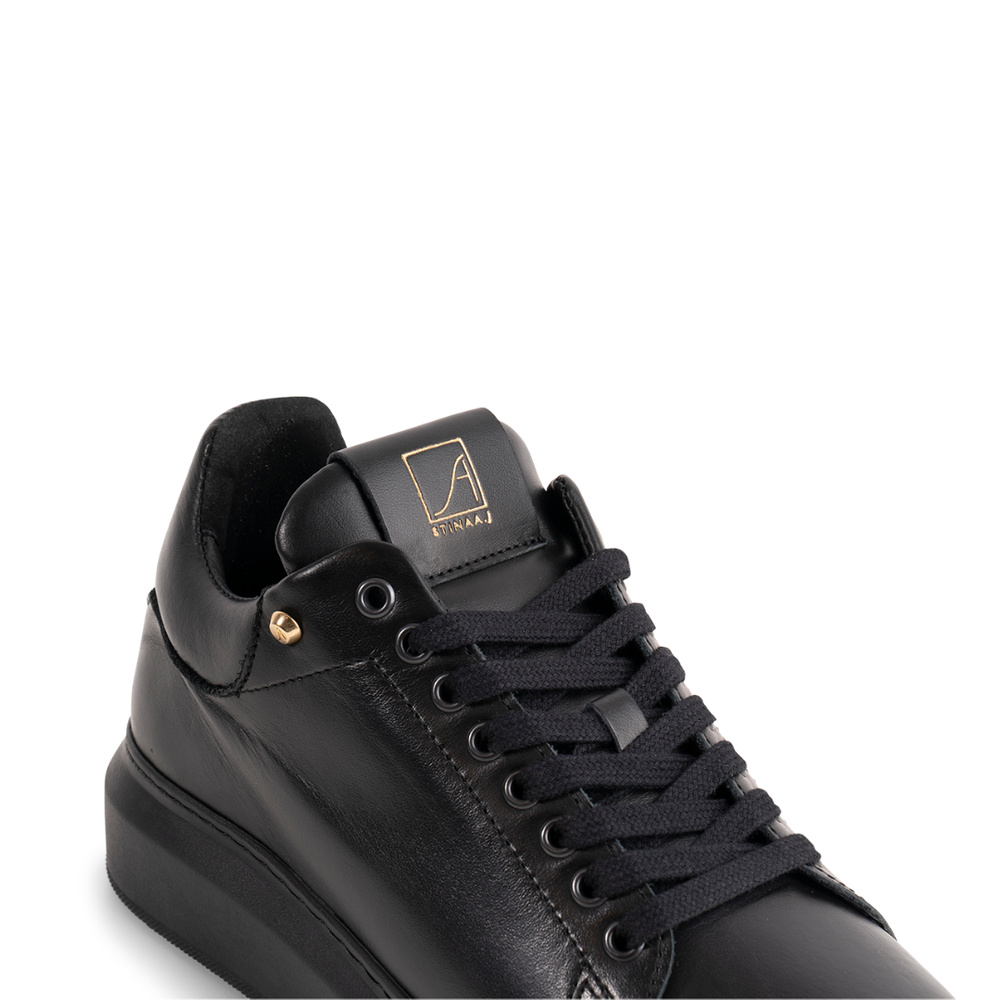 Nelly Sneakers - Black Leather