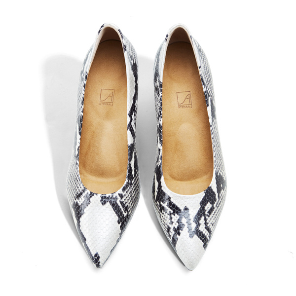 【最新入荷】 Pumps Patterned Grey - Cm 6 Denise | Store Official Stinaa.J バレエ
