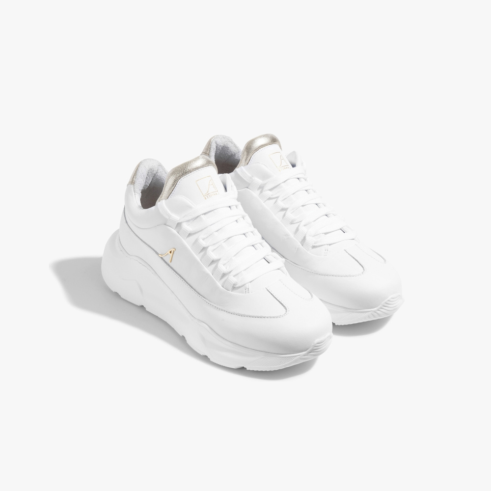 Nova Sneaker - White Leather