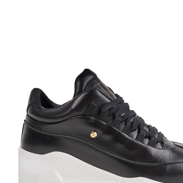 Nova Sneaker - Black Leather