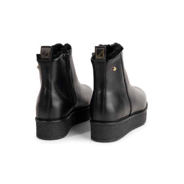 Luna Boot - Black Leather
