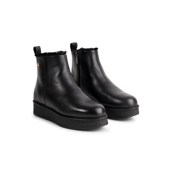 Luna Boot - Black Leather