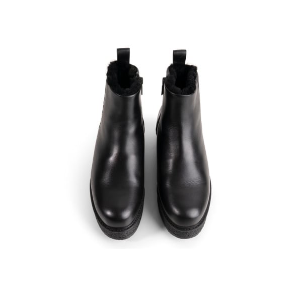 Luna Boot - Black Leather