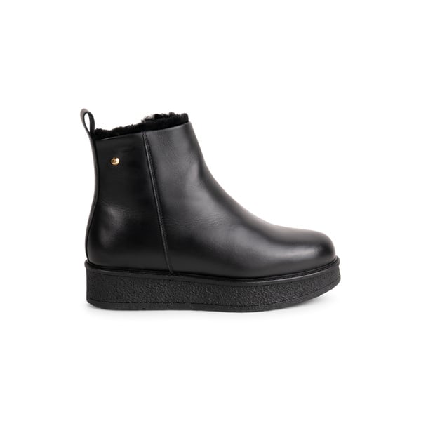 Luna Boot - Black Leather
