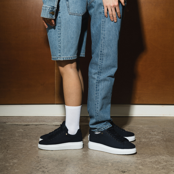 Hugo Sneaker - Navy Blue Canvas