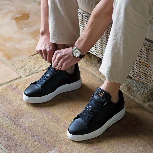 Hugo Sneaker - Black Leather