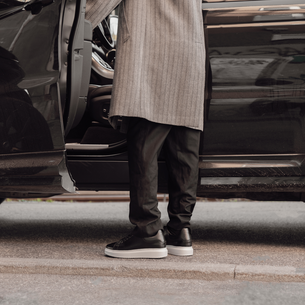 Hugo Sneaker - Black Leather