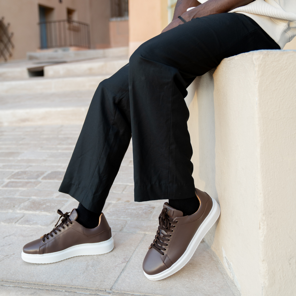 Hugo Sneaker - Brown Leather