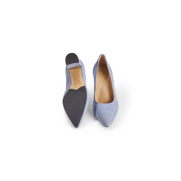 Alice Pumps - Blue Heaven Suede 6 cm