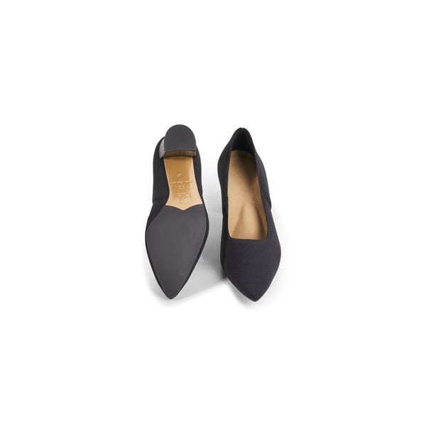 Alice Expandable Pumps - Black 6 cm