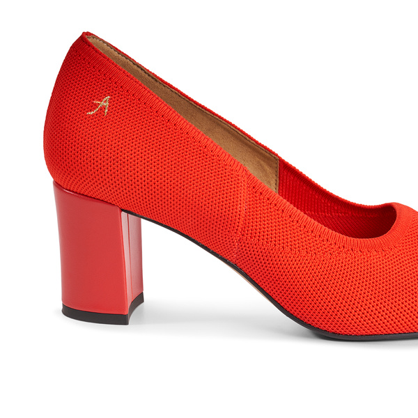 Alice Expandable Pumps - Red 6 cm
