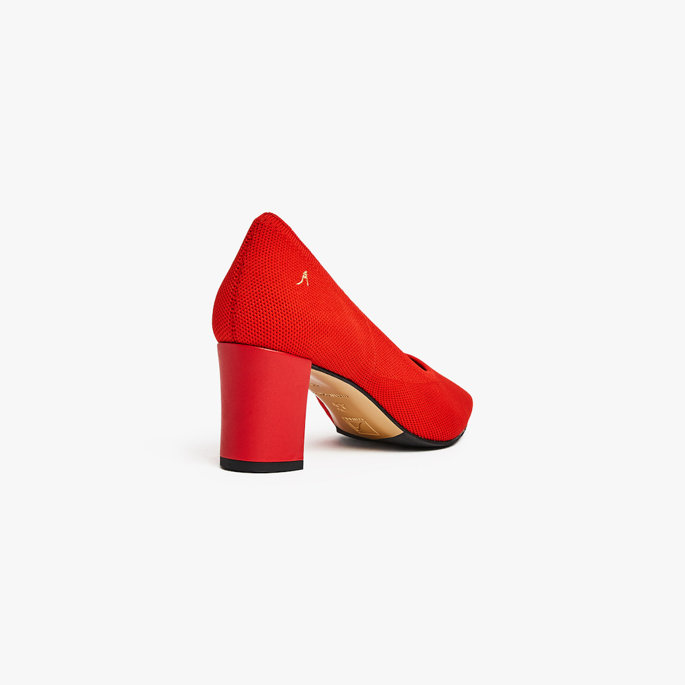 靴 PIPPICHIC PP24-Tip Stitch 2 37 1/2 RED アッパーステッチポインテットパンプス - 阪急百貨店 | WEBカタログ