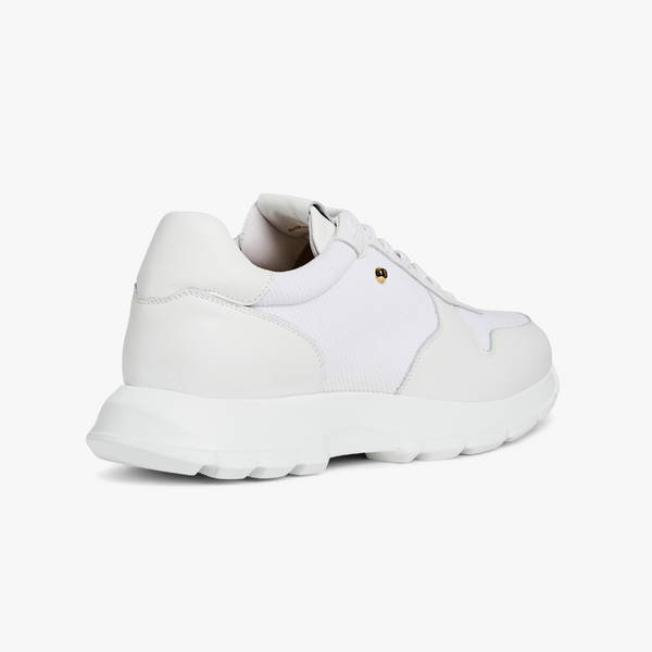 Lucas Sneaker - White Leather/Mesh