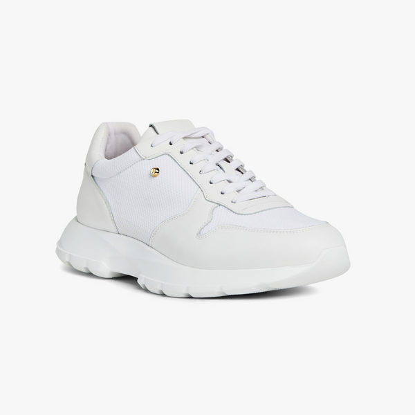 Lucas Sneaker - White Leather/Mesh