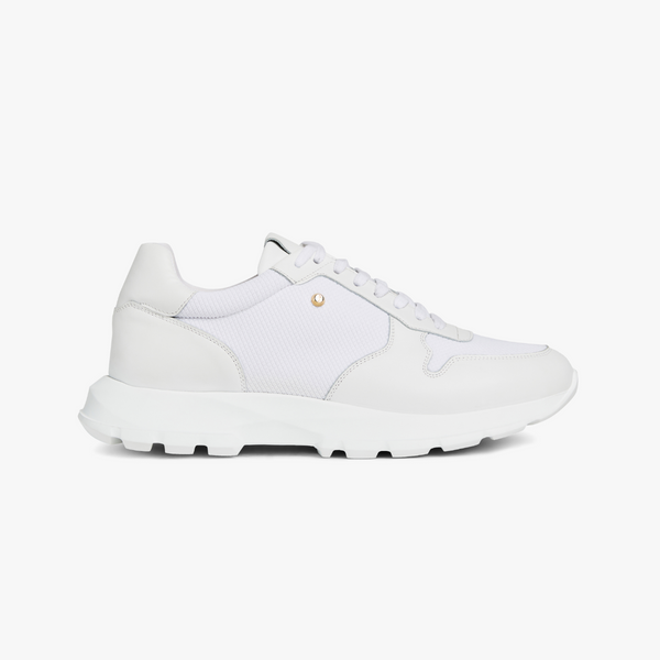 Lucas Sneaker - White Leather/Mesh