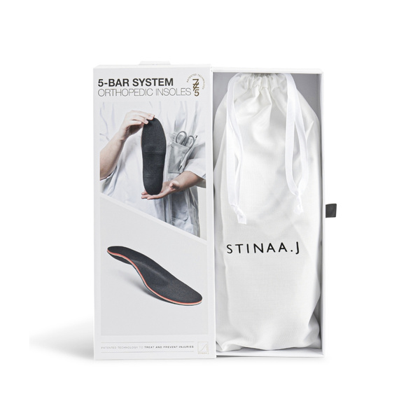 5-Bar Orthopedic Insole - Black