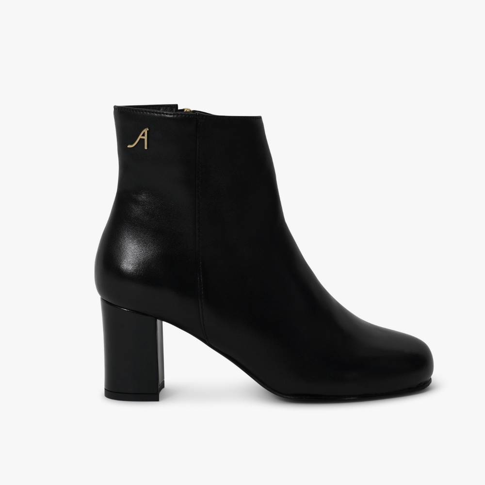 Olivia Black Leather