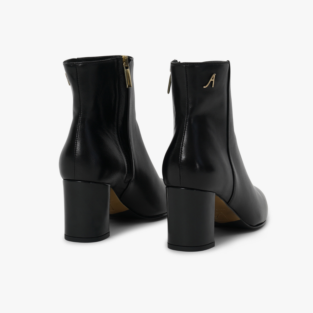 Olivia Black Leather